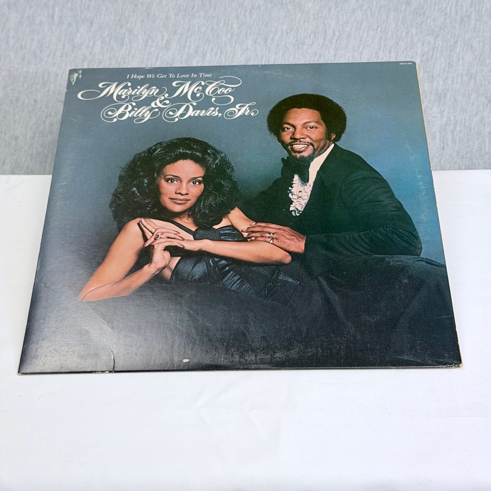 Marilyn McCoo & Billy Davis Jr I Hope We Get To Love In Time Vinyl LP ABC Record